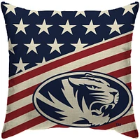 Missouri Tigers 18'' x 18'' Team Americana Decorative Throw Pillow