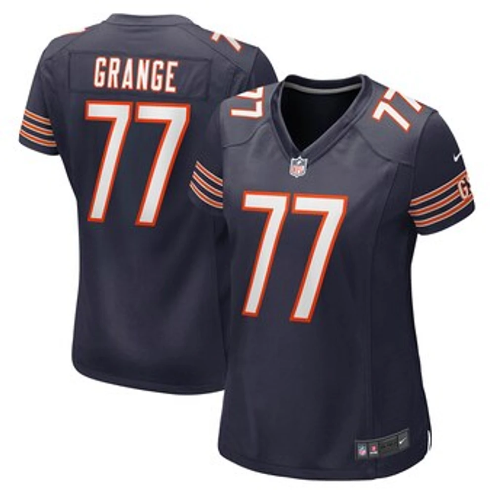 Women's Nike Red Grange Navy Chicago Bears Retired Player Jersey