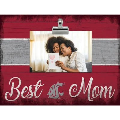 Washington State Cougars 10.5'' x 8'' Best Mom Clip Frame