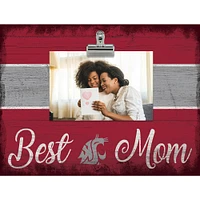 Washington State Cougars 10.5'' x 8'' Best Mom Clip Frame