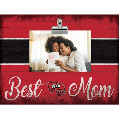 Western Kentucky Hilltoppers 10.5'' x 8'' Best Mom Clip Frame