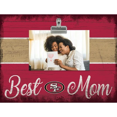 San Francisco 49ers 10.5'' x 8'' Best Mom Clip Frame