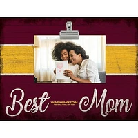 Washington Football Team 10.5'' x 8'' Best Mom Clip Frame