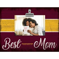 Washington Football Team 10.5'' x 8'' Best Mom Clip Frame