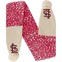 FOCO St. Louis Cardinals Confetti Scarf with Pom