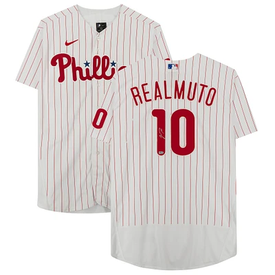 J.T. Realmuto Philadelphia Phillies Autographed White Nike Authentic Jersey