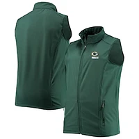 Men's Dunbrooke Green Bay Packers Big & Tall Archer Softshell Full-Zip Vest