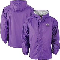 Men's Dunbrooke Purple Baltimore Ravens Big & Tall Legacy Stadium Full-Zip Jacket