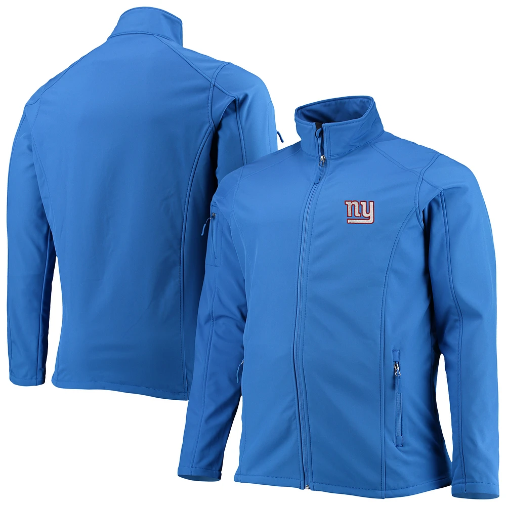 Men's Dunbrooke Royal New York Giants Big & Tall Sonoma Softshell Full-Zip Jacket