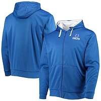 Men's Dunbrooke Royal/White Indianapolis Colts Apprentice Full-Zip Hoodie