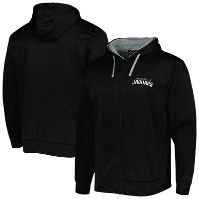 Men's Dunbrooke Black/Gray Jacksonville Jaguars Apprentice Full-Zip Hoodie