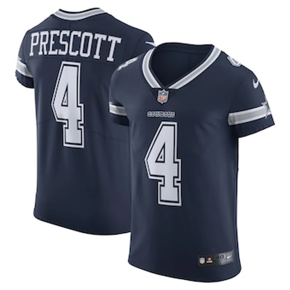 Men's Nike Dak Prescott Navy Dallas Cowboys Vapor Elite Player Team Jersey