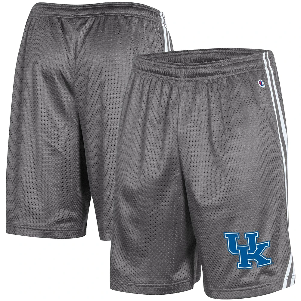 Men's Champion Gray Kentucky Wildcats Team Lacrosse Shorts