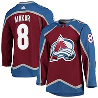 Men's adidas Cale Makar Burgundy Colorado Avalanche Home Primegreen Authentic Player Jersey