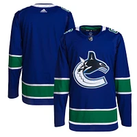 Men's adidas Royal Vancouver Canucks Home Primegreen Authentic Jersey