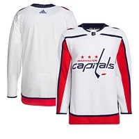 Men's adidas White Washington Capitals Away Primegreen Authentic Jersey