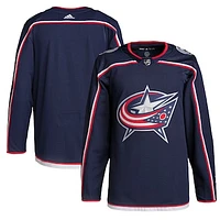 Men's adidas Navy Columbus Blue Jackets Home Primegreen Authentic Jersey