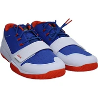 Florida Gators Team-Issued Royal/White Jordan Menace Turf Shoes from the 2020 NCAA Season