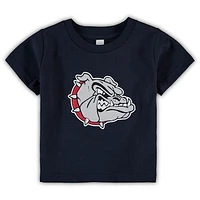 Toddler Navy Gonzaga Bulldogs Big Mascot Logo T-Shirt