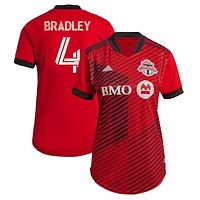 Women's adidas Michael Bradley Red Toronto FC 2021 A41 - Replica Player Jersey