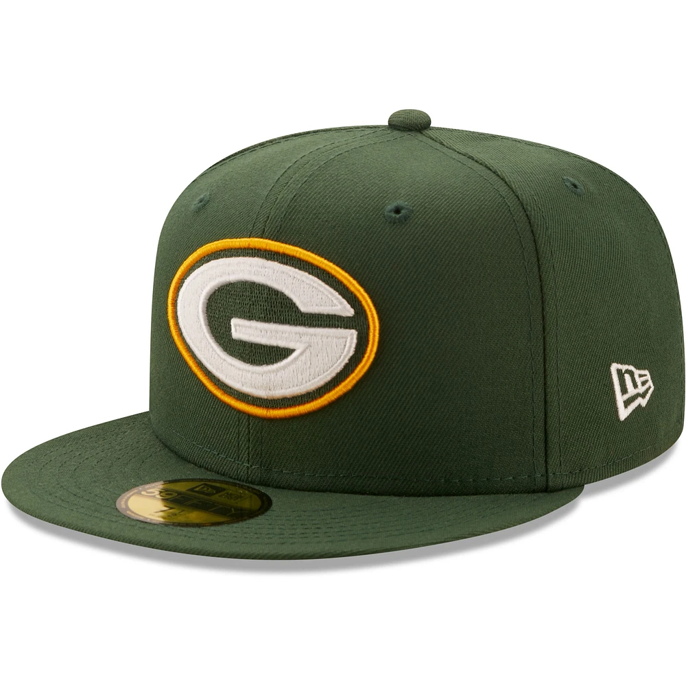 Men's New Era Green Bay Packers 4x Super Bowl Champions 59FIFTY Fitted Hat