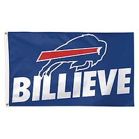 WinCraft Buffalo Bills 3' x 5' Slogan Deluxe Single-Sided Flag