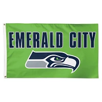 WinCraft Seattle Seahawks 3' x 5' Slogan Deluxe Single-Sided Flag