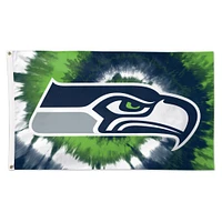 WinCraft Seattle Seahawks 3' x 5' Tye Dye Deluxe Single-Sided Flag