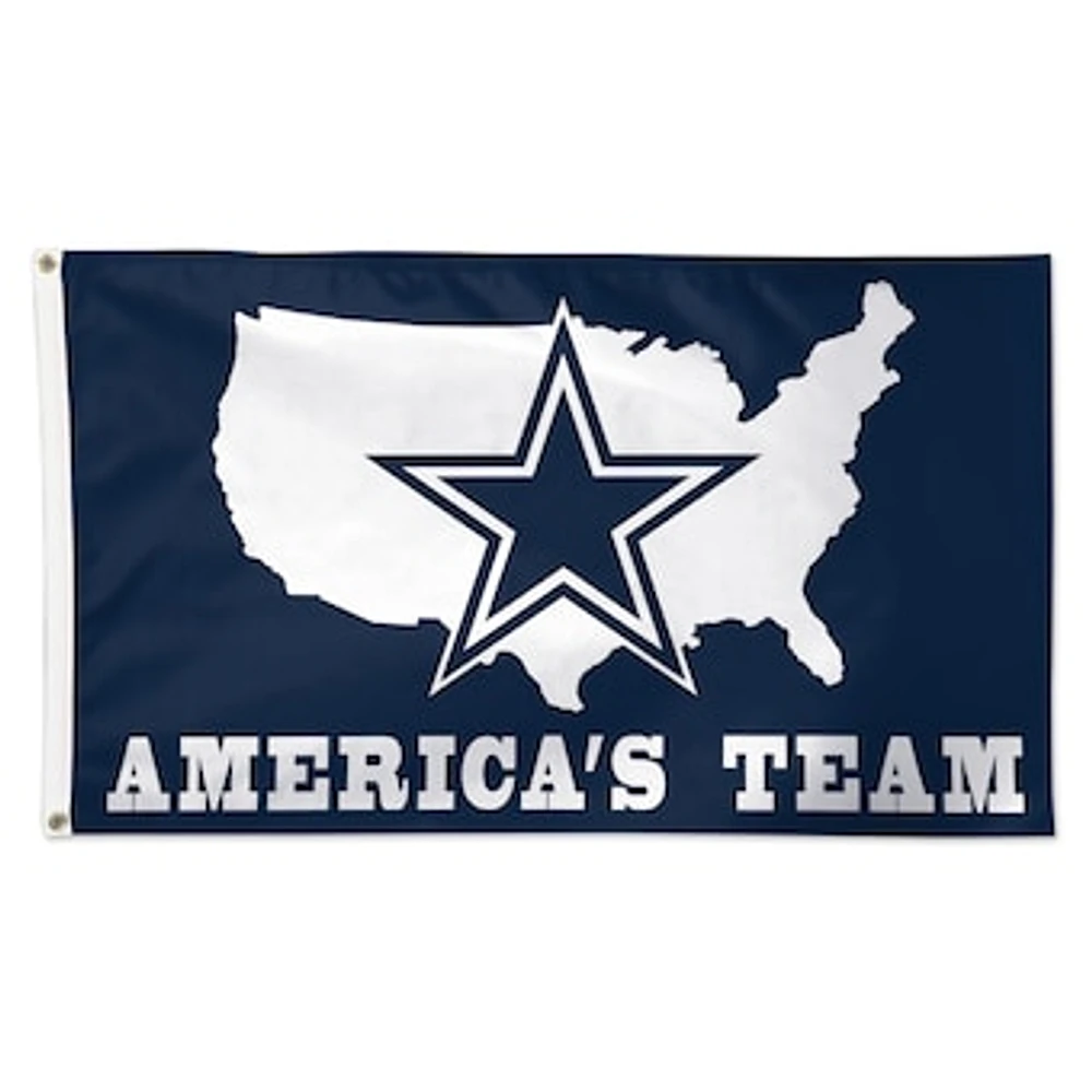 WinCraft Dallas Cowboys 3' x 5' Slogan Deluxe Single-Sided Flag