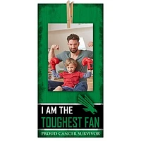 North Texas Mean Green 6'' x 12'' Cancer Survivor Toughest Fan Clip Frame