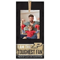 Purdue Boilermakers 6'' x 12'' Cancer Survivor Toughest Fan Clip Frame