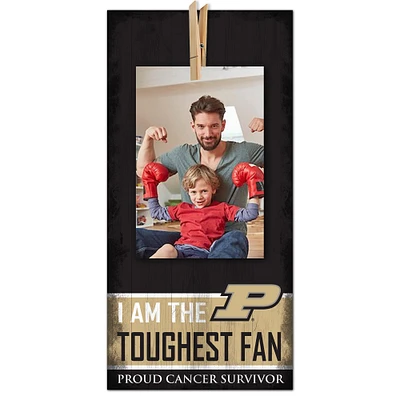 Purdue Boilermakers 6'' x 12'' Cancer Survivor Toughest Fan Clip Frame