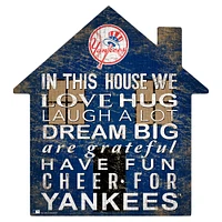 New York Yankees 12'' Team House Sign