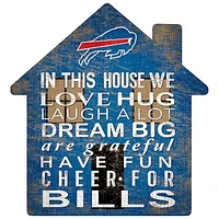 Buffalo Bills 12'' Team House Sign