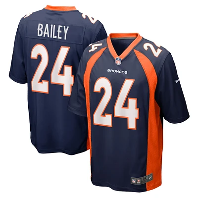 Men's Nike Champ Bailey Navy Denver Broncos Retired Player Jersey
