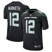 Men's Nike Joe Namath Black New York Jets Retired Player Jersey