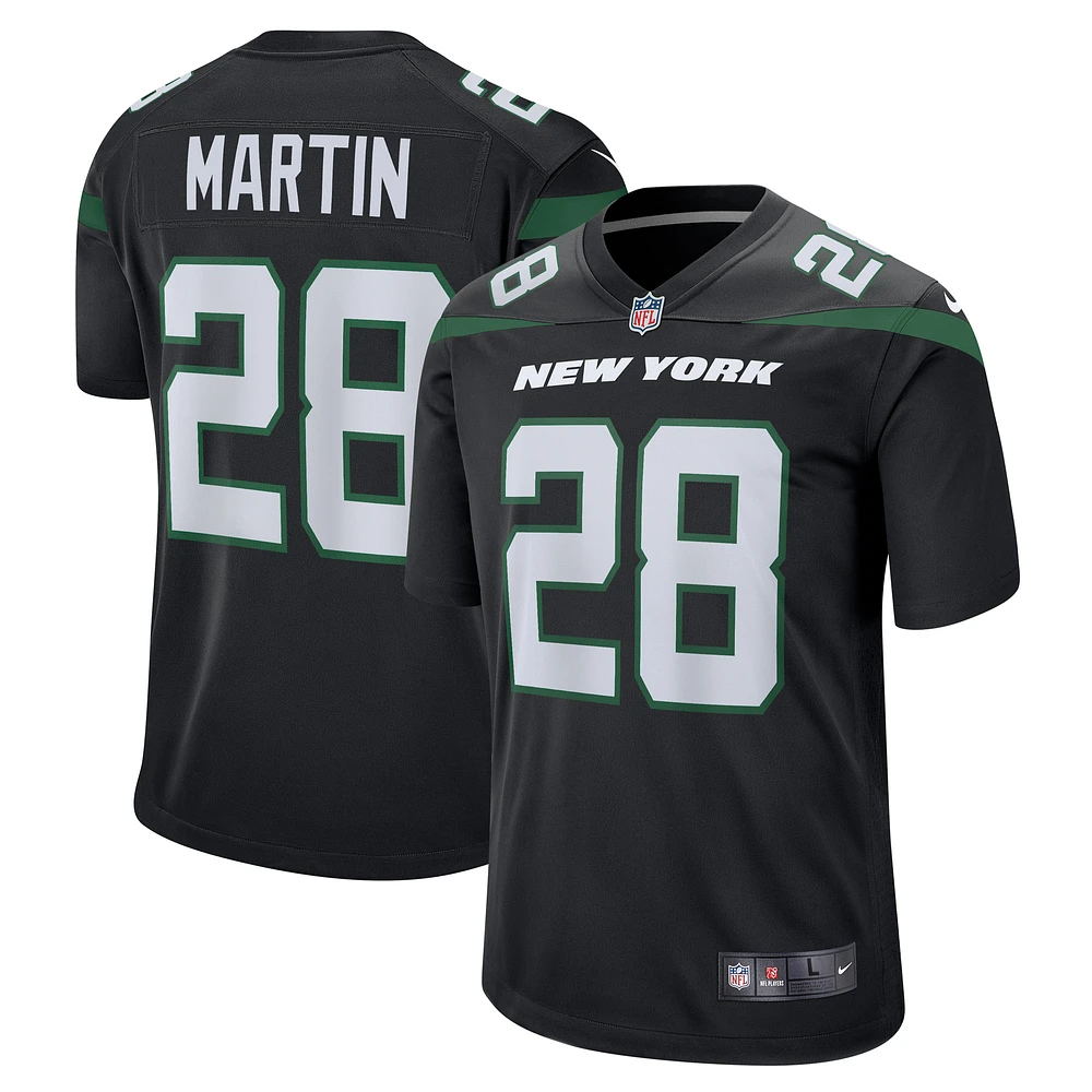 Men's Nike Curtis Martin Black New York Jets Retired Player Jersey