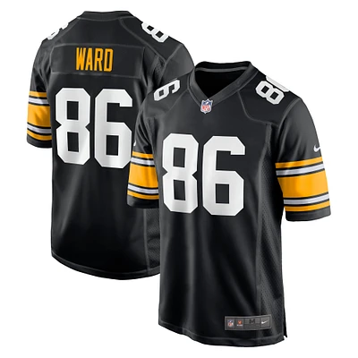 Men's Nike Hines Ward Black Pittsburgh Steelers Retired Player Jersey