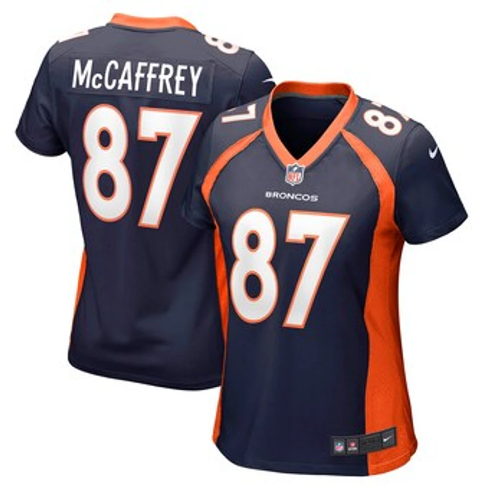 Women's Nike Ed McCaffrey Navy Denver Broncos Retired Player Jersey