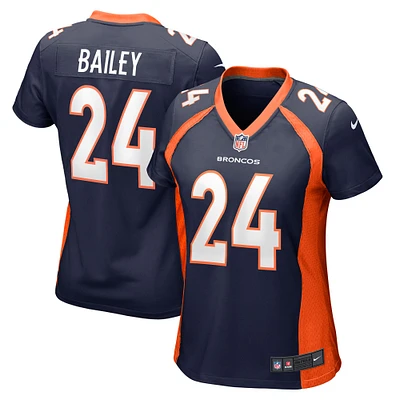 Women's Nike Champ Bailey Navy Denver Broncos Retired Player Jersey