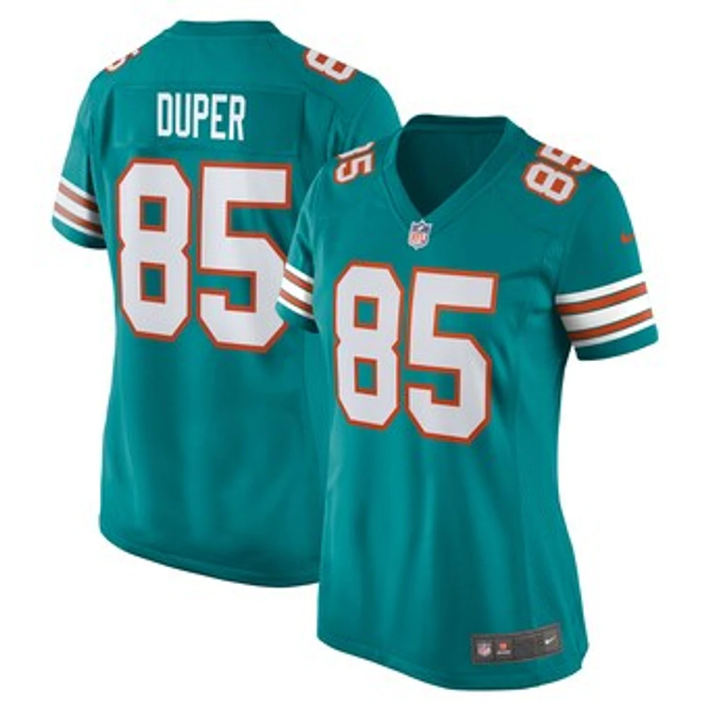 Women's Nike Mark Duper Aqua Miami Dolphins Retired Player Jersey