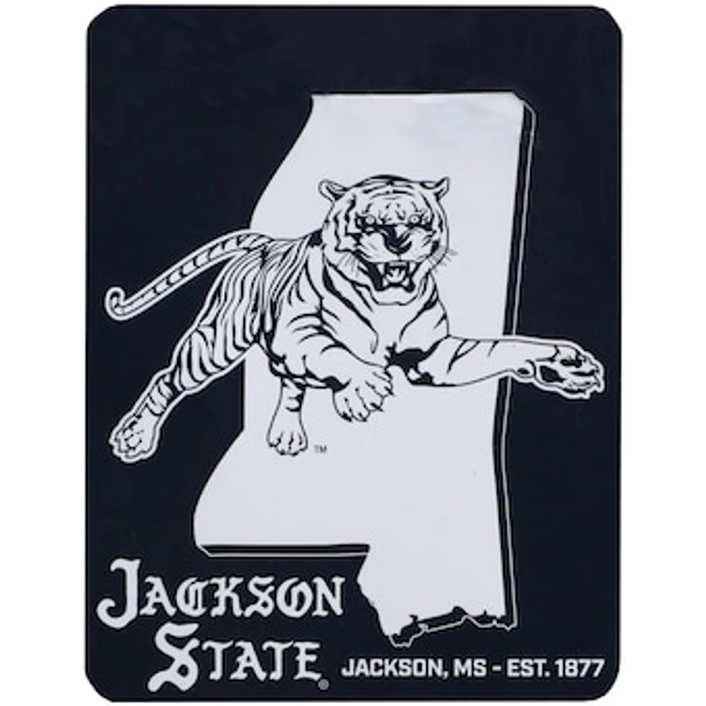 The Northwest Group Jackson State Tigers 60'' x 46'' Micro Raschel Throw Blanket