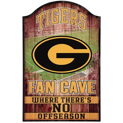 WinCraft Grambling Tigers 11'' x 17'' Fan Cave Wood Sign
