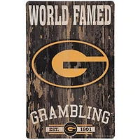 WinCraft Grambling Tigers 11'' x 17'' World Famed Wood Sign