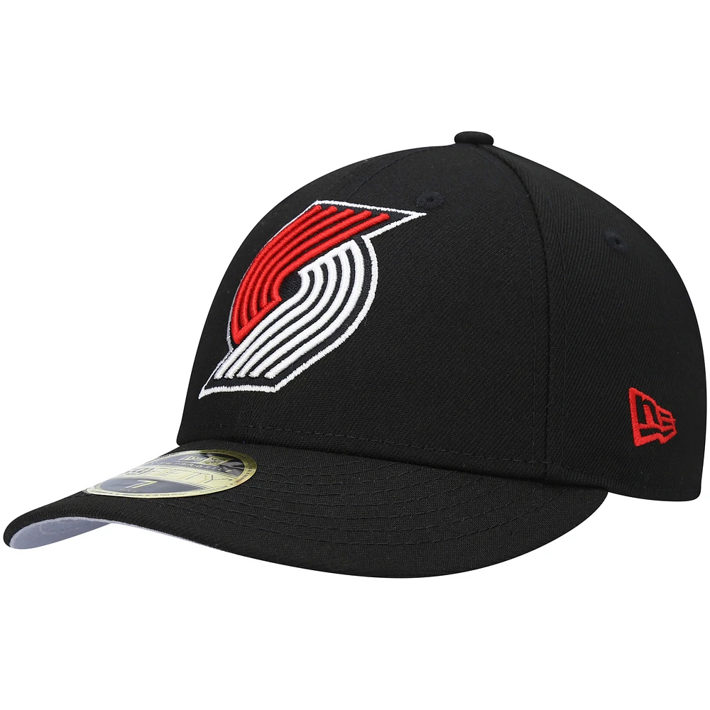 Men's New Era Portland Trail Blazers Team Low Profile 59FIFTY Fitted Hat