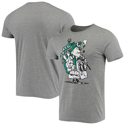 Men's Homefield Gray Michigan State Spartans Vintage 1960s Football Fan T-Shirt