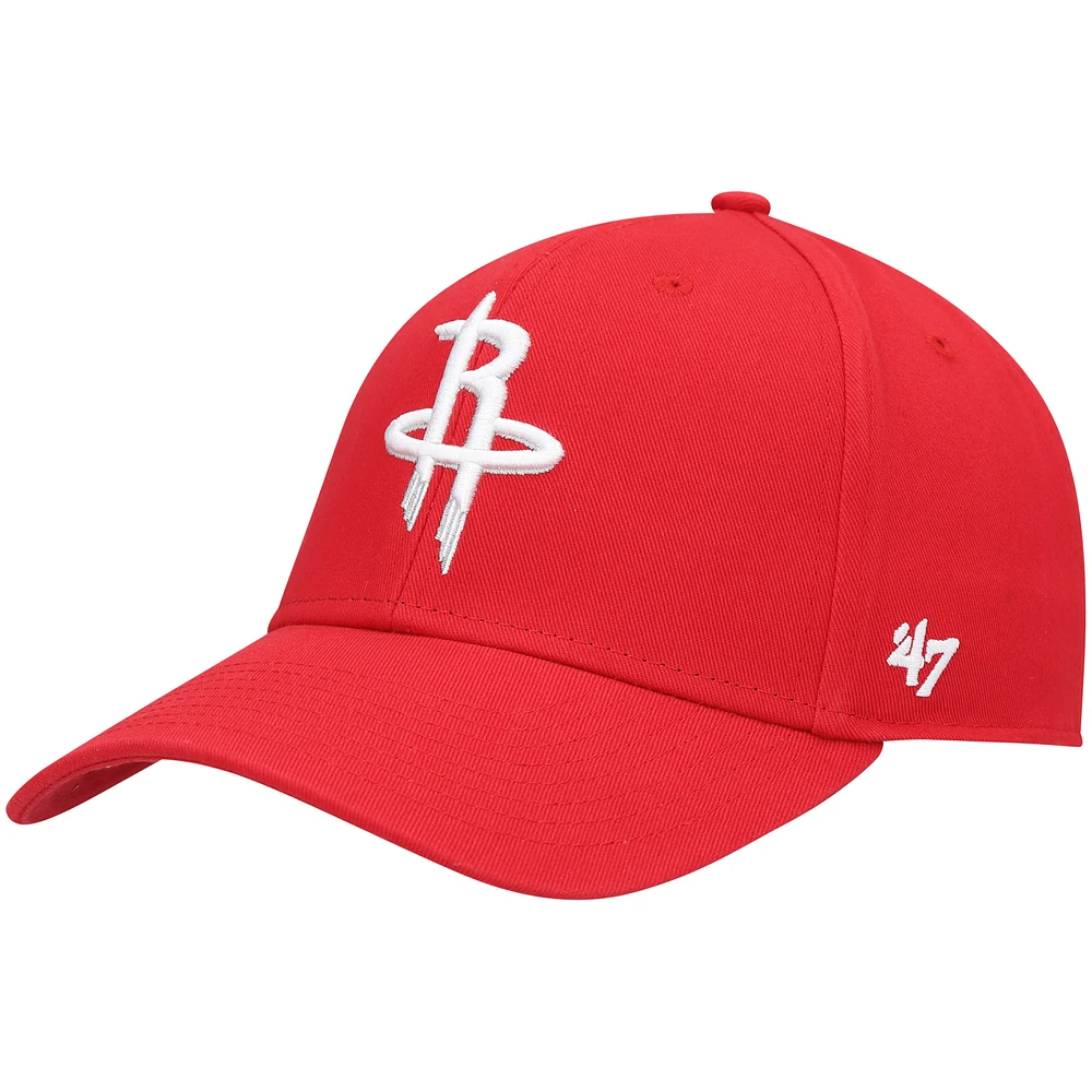 Men's '47 Red Houston Rockets Legend MVP Adjustable Hat