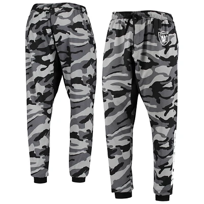 Men's FOCO Black Las Vegas Raiders Camo Jogger Pants