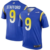 Men's Nike Matthew Stafford Royal Los Angeles Rams Team Legend Player Performance Top