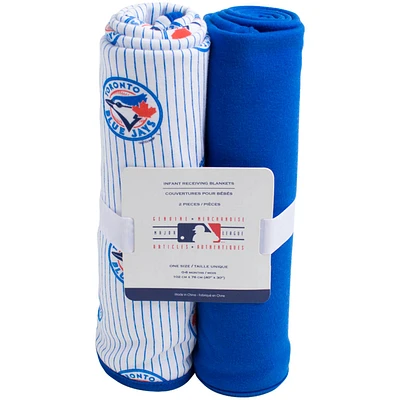 Toronto Blue Jays Two-Pack - Receiving Blanket Set